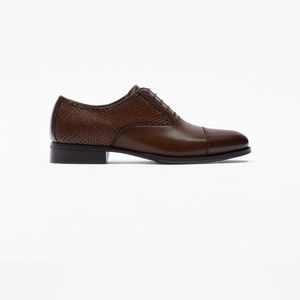 ZARA NWT Men’s Embossed Dress Shoes